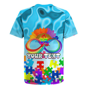 World Autism Awareness Day 2024 Rugby Jersey In A World Where You Can Be Anything Be Kind