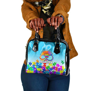 World Autism Awareness Day 2024 Shoulder Handbag In A World Where You Can Be Anything Be Kind