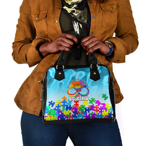 World Autism Awareness Day 2024 Shoulder Handbag In A World Where You Can Be Anything Be Kind