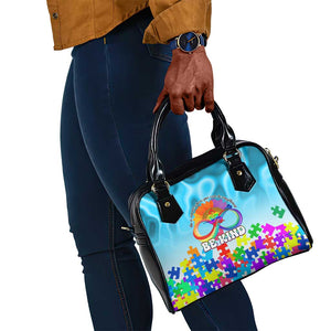 World Autism Awareness Day 2024 Shoulder Handbag In A World Where You Can Be Anything Be Kind