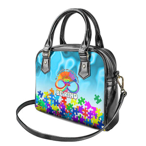 World Autism Awareness Day 2024 Shoulder Handbag In A World Where You Can Be Anything Be Kind