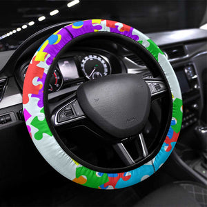 World Autism Awareness Day 2024 Steering Wheel Cover In A World Where You Can Be Anything Be Kind