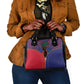 Afro Haiti Heritage Month Shoulder Handbag Zipper Stylized