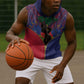 Afro Haiti Heritage Month Sleeveless Hoodie Zipper Stylized - African Pride