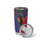Afro Haiti Heritage Month Tumbler Cup Zipper Stylized