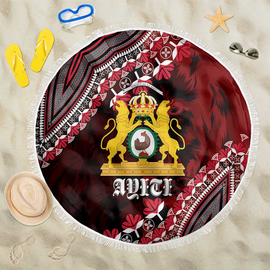 Anpi an Ayiti 1804–1806 Haiti Beach Blanket Liberte ou la Mort!