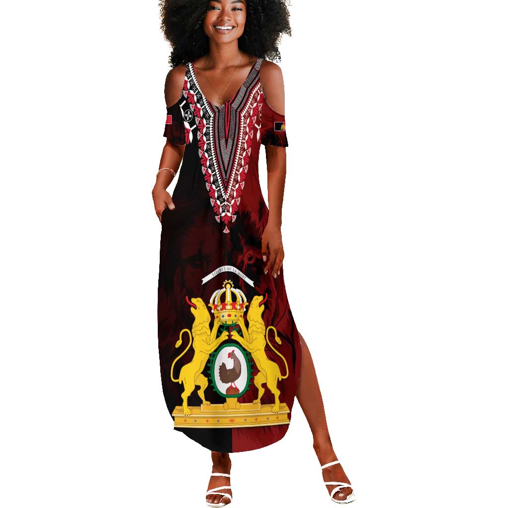 Anpi an Ayiti 1804–1806 Haiti Summer Maxi Dress Liberte ou la Mort!