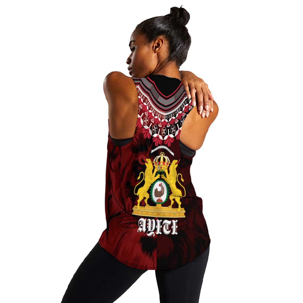 Anpi an Ayiti 1804–1806 Haiti Women Racerback Tank Liberte ou la Mort!
