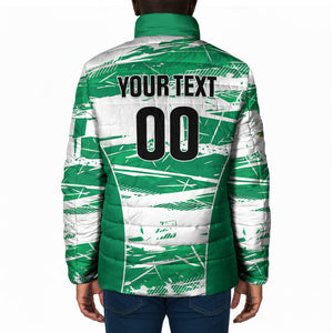 Custom Nigeria 2026 Football Padded Jacket Go Super Falcons