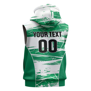 Custom Nigeria 2026 Football Sleeveless Hoodie Go Super Falcons