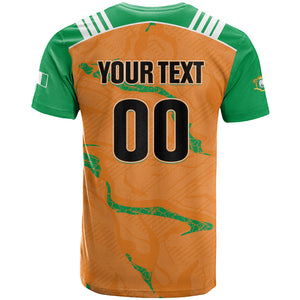 Custom Cote d Ivoire 2026 Football T shirt Ivory Coast Elephants Proud