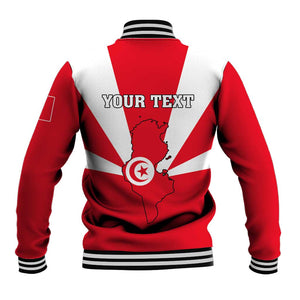 Tunisia Independence Day Baseball Jacket with Coat of Arms and Flag Style LT01