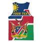 Namibia Independence Day Basketball Jersey with Coat of Arms in Unique Style LT01