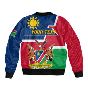 Namibia Independence Day Bomber Jacket with Coat of Arms in Unique Style