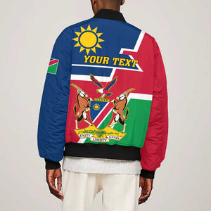 Namibia Independence Day Bomber Jacket with Coat of Arms in Unique Style