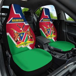 Namibia Independence Day Car Seat Cover with Coat of Arms in Unique Style