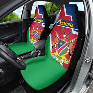 Namibia Independence Day Car Seat Cover with Coat of Arms in Unique Style