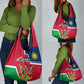 Namibia Independence Day Grocery Bag with Coat of Arms in Unique Style