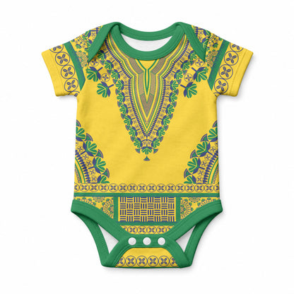 Grenadines Dashiki Baby Onesie Proud To Be Grenadines