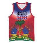 Personalized Afro Haiti 509 Basketball Jersey Repiblik d Ayiti LT01
