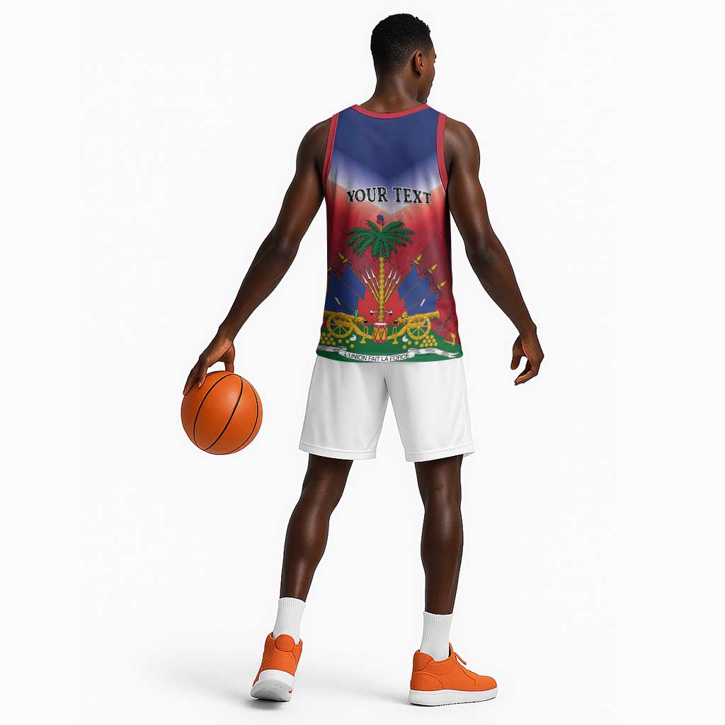 Personalized Afro Haiti 509 Basketball Jersey Repiblik d Ayiti LT01
