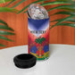 Personalized Afro Haiti 509 4 in 1 Can Cooler Tumbler Repiblik d Ayiti