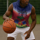 Personalized Afro Haiti 509 Sleeveless Hoodie Repiblik d Ayiti - African Pride