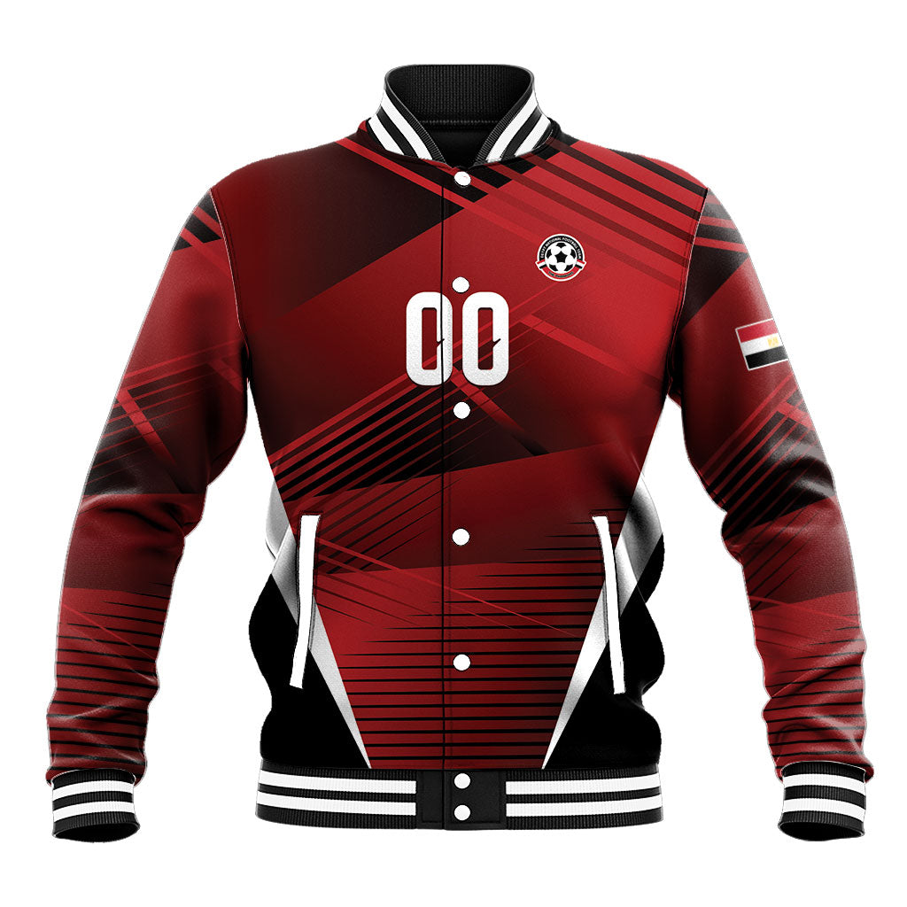 Custom Egypt 2026 World Football Baseball Jacket Yalla Masr The Pharaohs