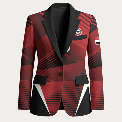 Custom Egypt 2026 World Football Blazer Yalla Masr The Pharaohs
