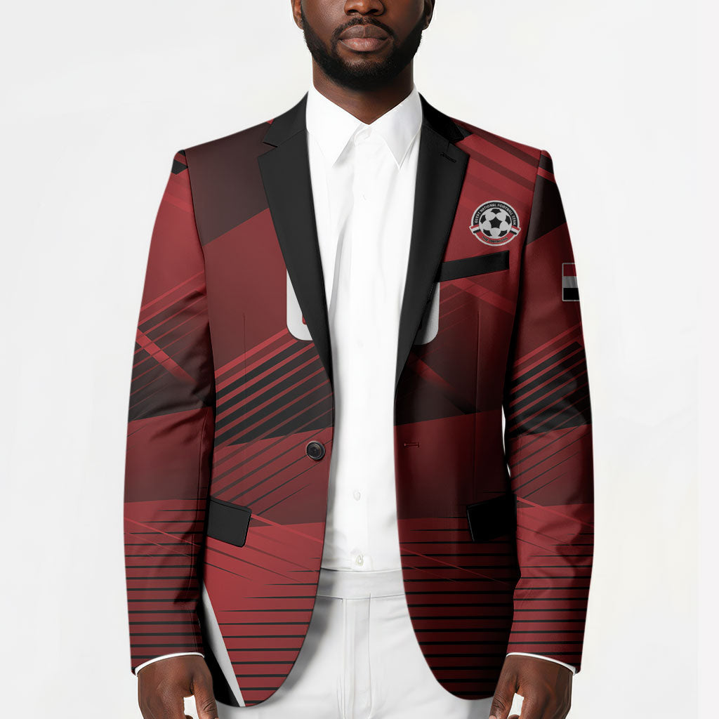 Custom Egypt 2026 World Football Blazer Yalla Masr The Pharaohs
