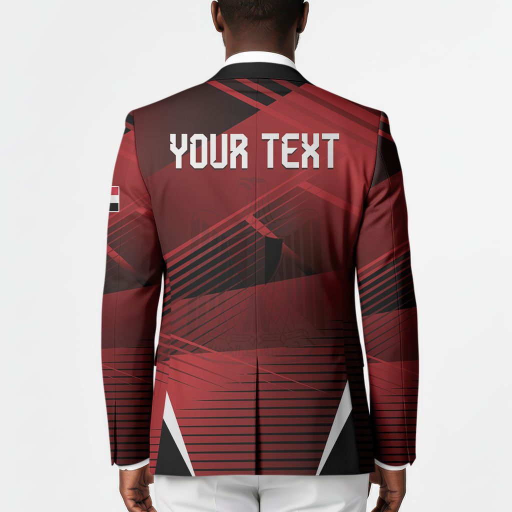Custom Egypt 2026 World Football Blazer Yalla Masr The Pharaohs