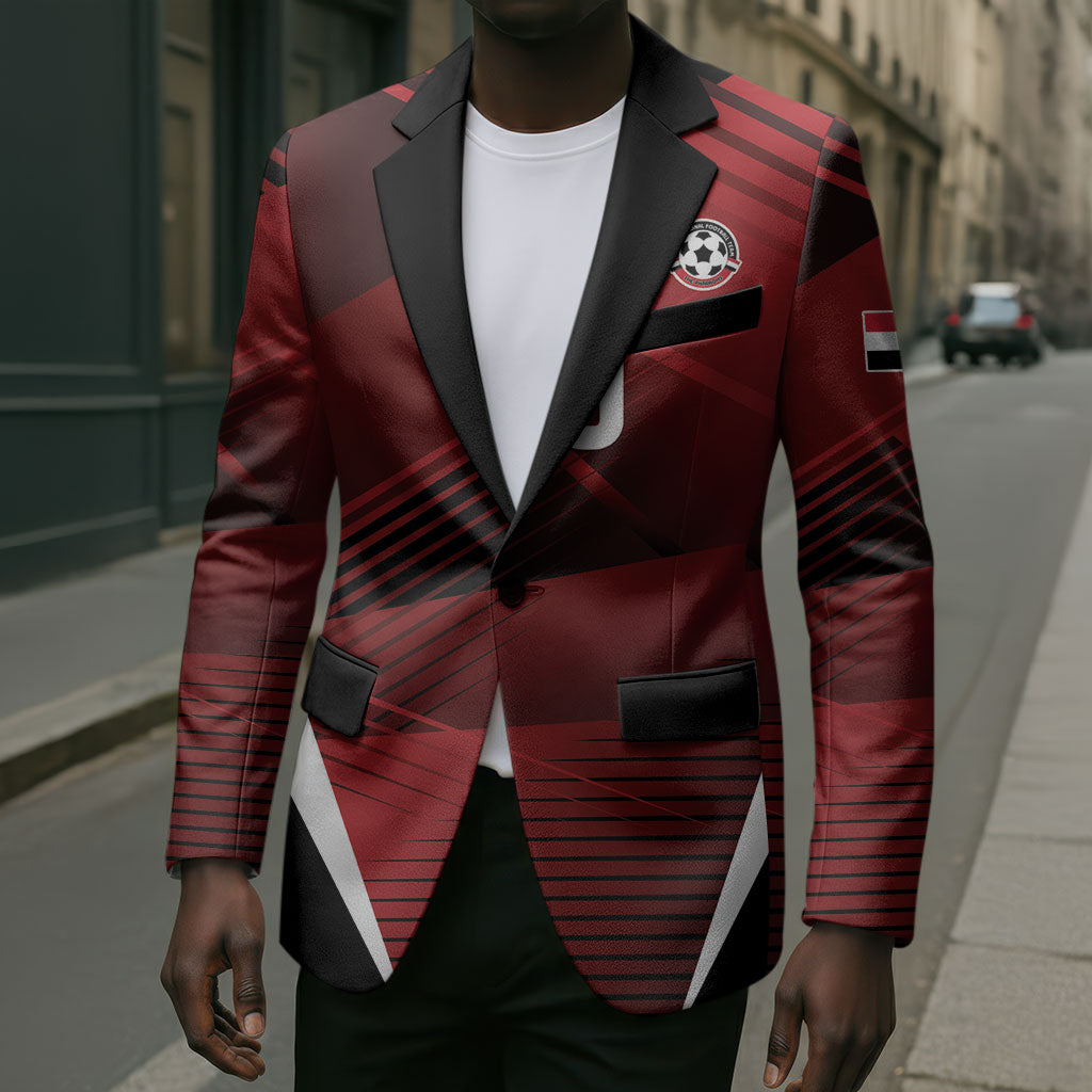 Custom Egypt 2026 World Football Blazer Yalla Masr The Pharaohs