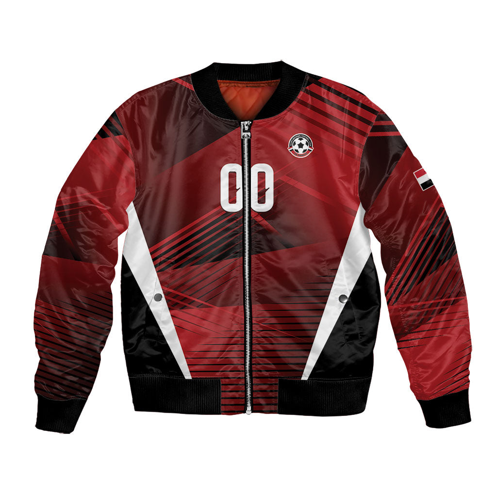 Custom Egypt 2026 World Football Bomber Jacket Yalla Masr The Pharaohs