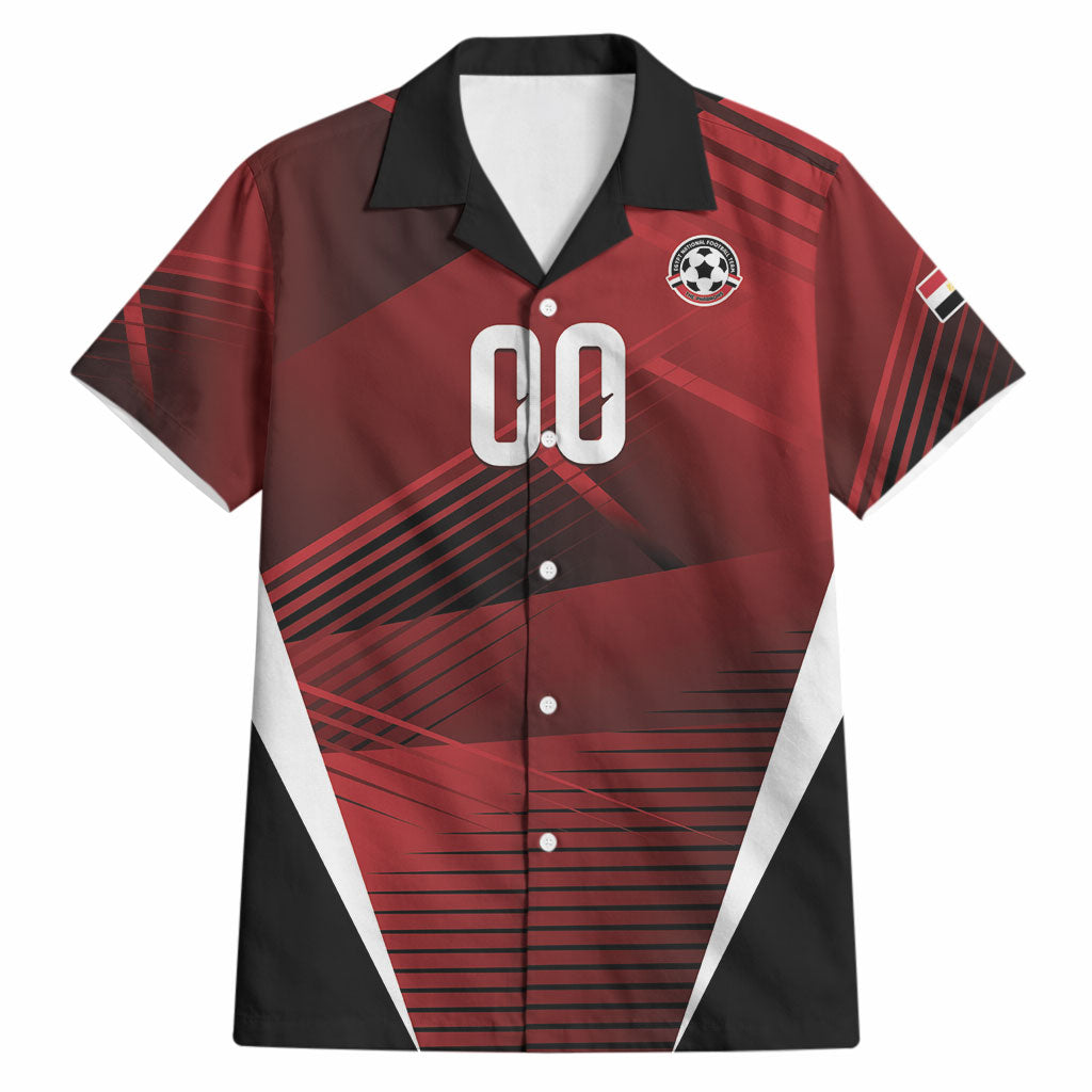 Custom Egypt 2026 World Football Hawaiian Shirt Yalla Masr The Pharaohs