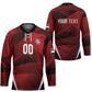 Custom Egypt 2026 World Football Hockey Jersey Yalla Masr The Pharaohs