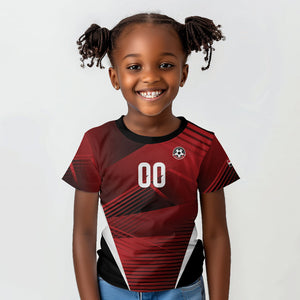 Custom Egypt 2026 World Football Kid T shirt Yalla Masr The Pharaohs