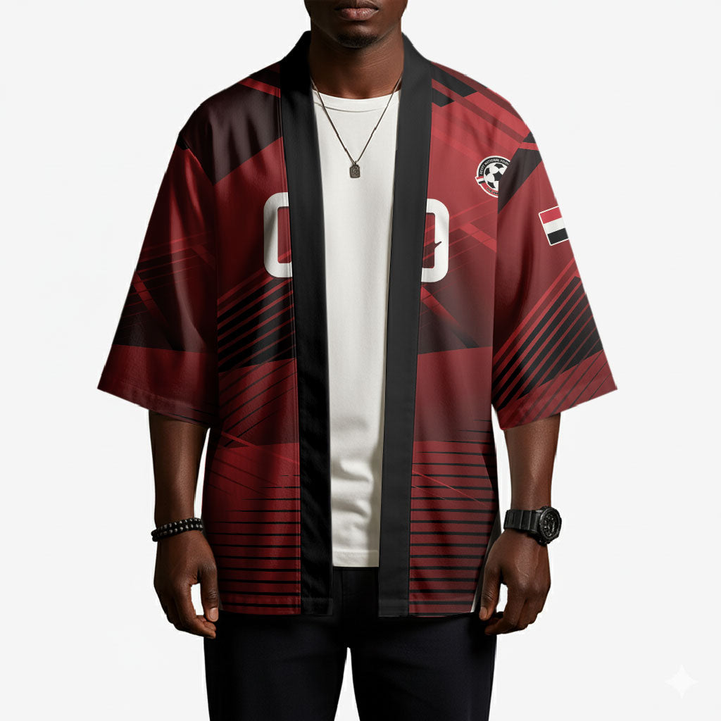 Custom Egypt 2026 World Football Kimono Yalla Masr The Pharaohs