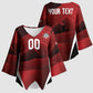 Custom Egypt 2026 World Football Kimono Sleeve Blouse Yalla Masr The Pharaohs