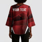Custom Egypt 2026 World Football Kimono Sleeve Blouse Yalla Masr The Pharaohs