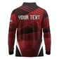 Custom Egypt 2026 World Football Long Sleeve Polo Shirt Yalla Masr The Pharaohs