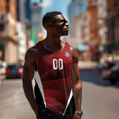 Custom Egypt 2026 World Football Men Tank Top Yalla Masr The Pharaohs