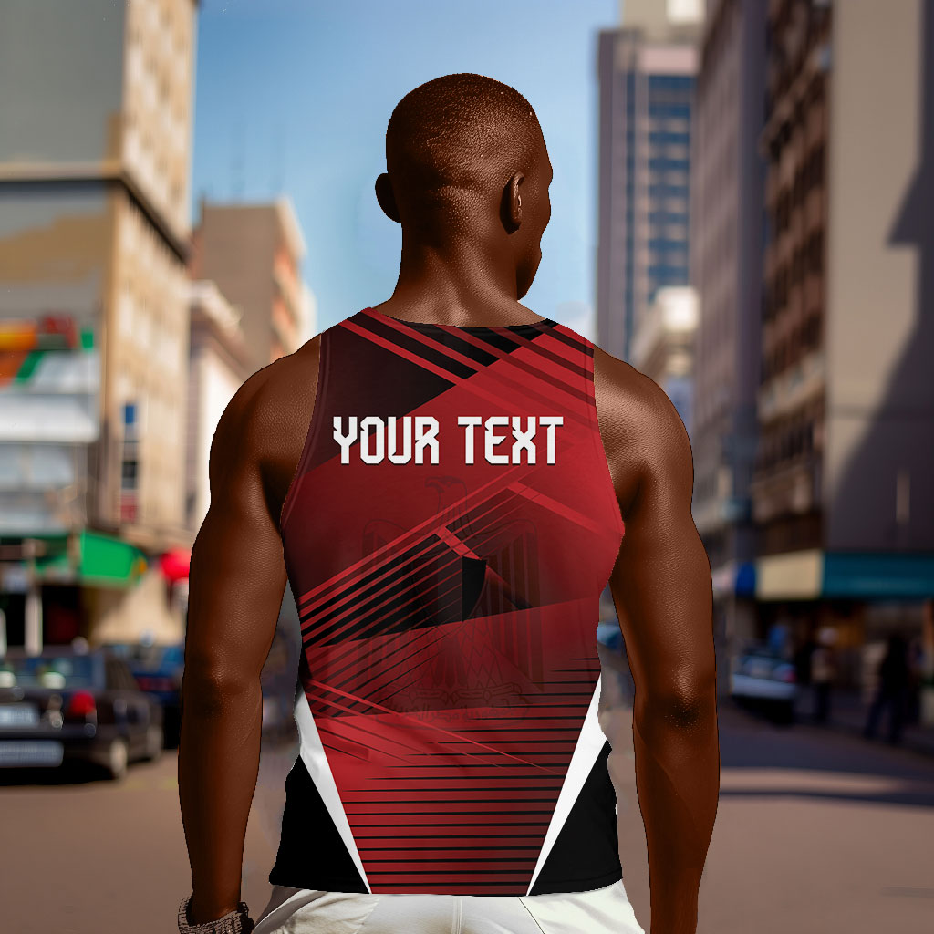 Custom Egypt 2026 World Football Men Tank Top Yalla Masr The Pharaohs