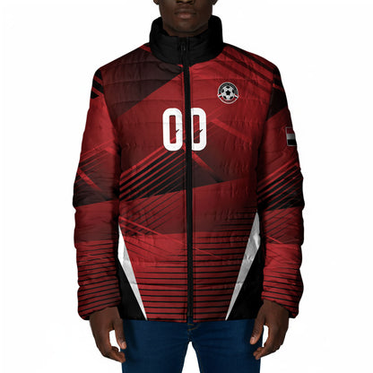 Custom Egypt 2026 World Football Padded Jacket Yalla Masr The Pharaohs