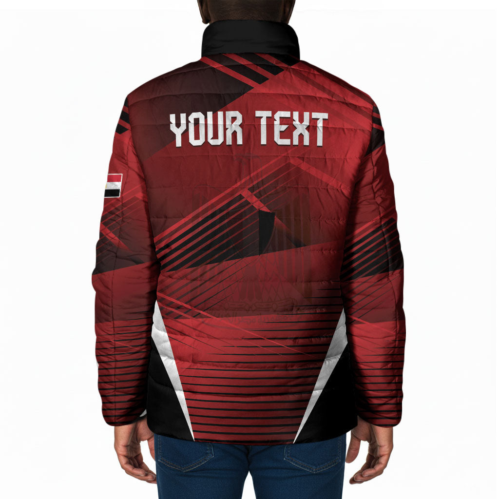 Custom Egypt 2026 World Football Padded Jacket Yalla Masr The Pharaohs