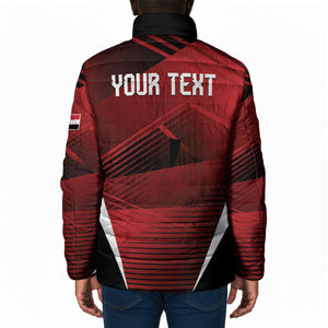 Custom Egypt 2026 World Football Padded Jacket Yalla Masr The Pharaohs