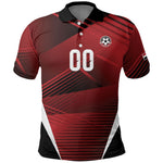 Custom Egypt 2026 World Football Polo Shirt Yalla Masr The Pharaohs