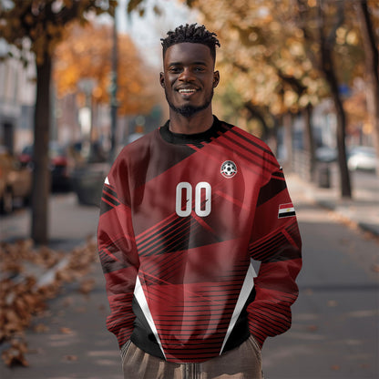 Custom Egypt 2026 World Football Sweatshirt Yalla Masr The Pharaohs