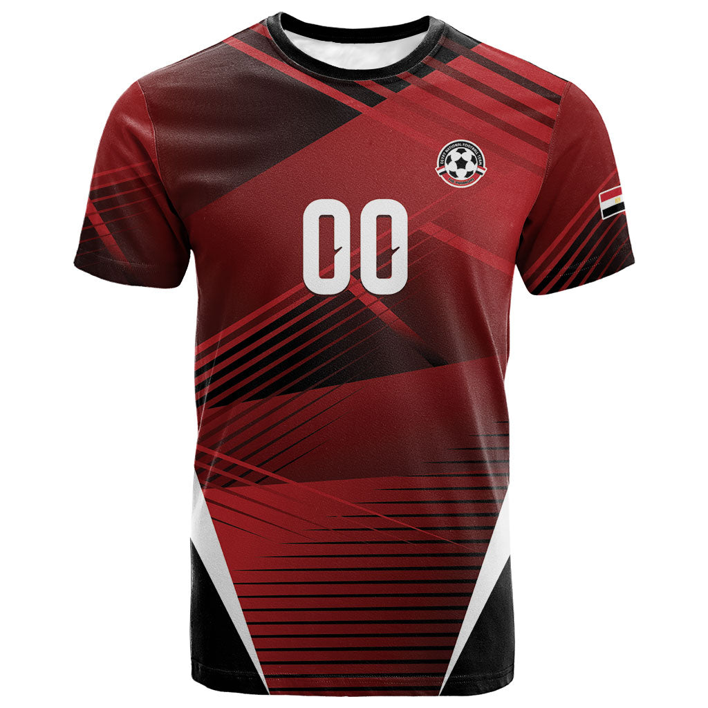 Custom Egypt 2026 World Football T shirt Yalla Masr The Pharaohs