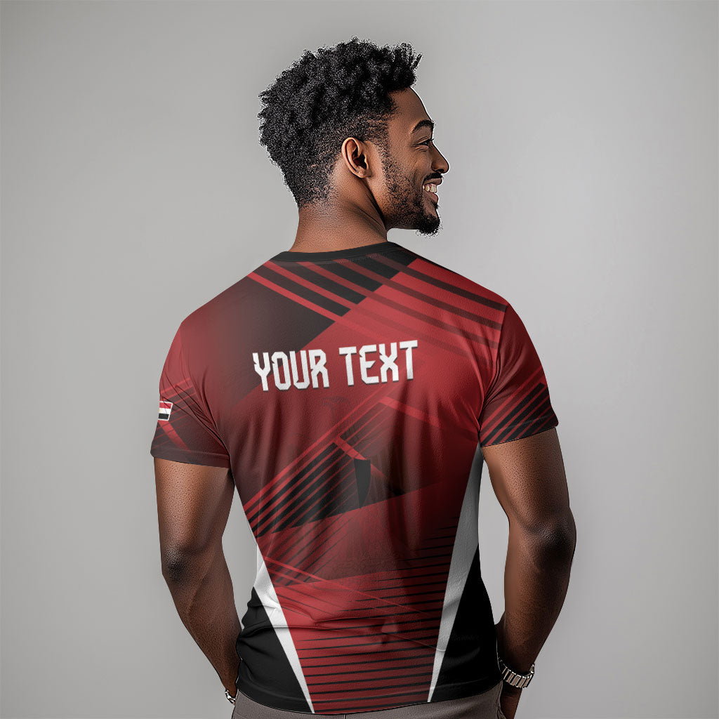 Custom Egypt 2026 World Football T shirt Yalla Masr The Pharaohs