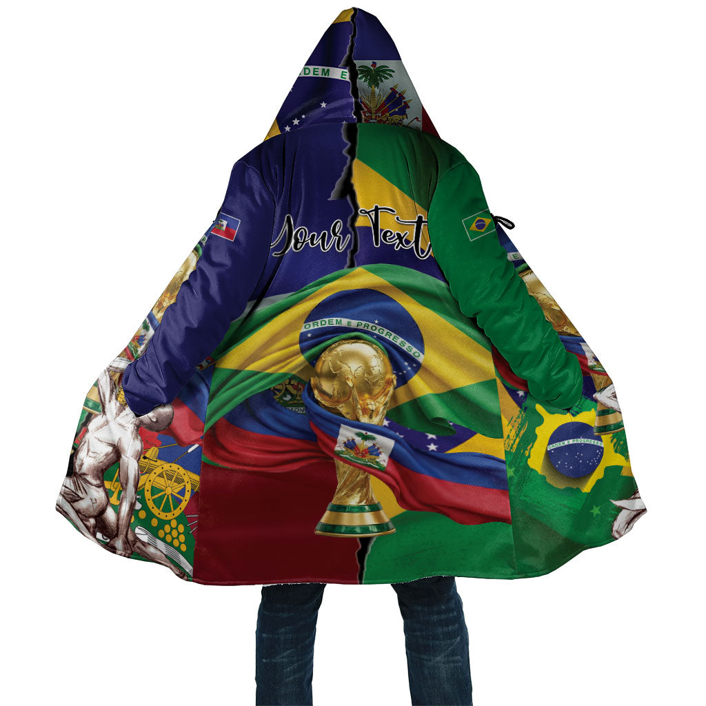 Personalized Brazil Haiti 2026 World Football Cloak Come On Boys